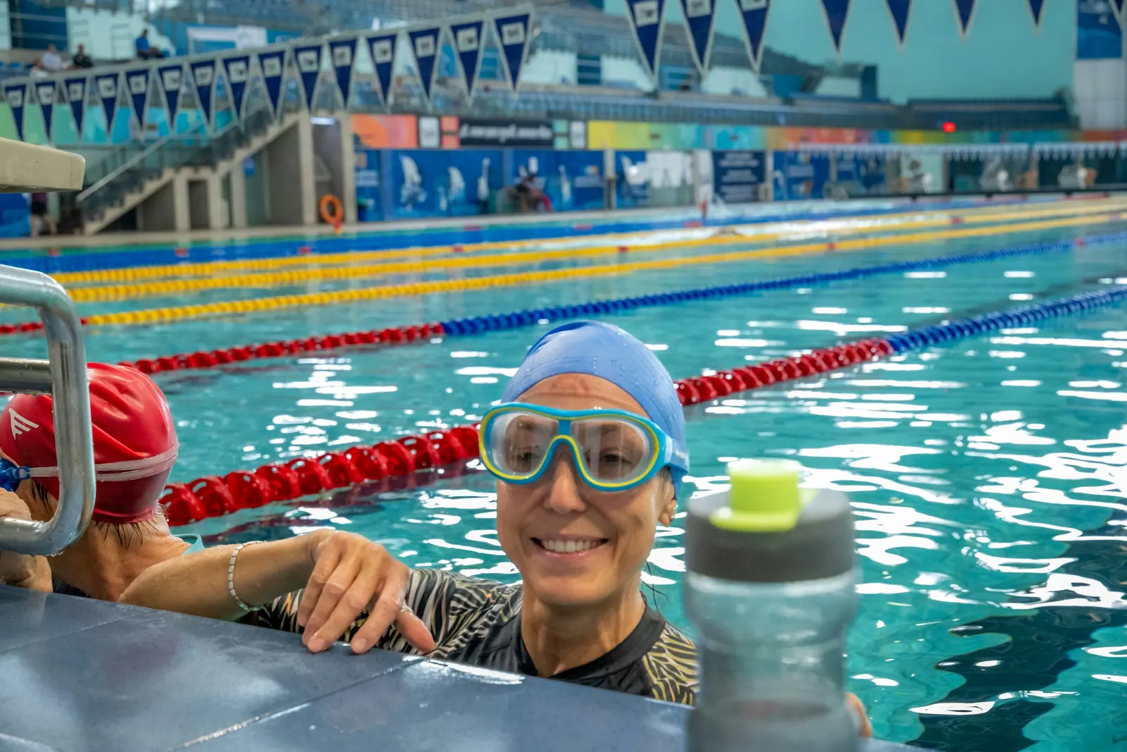 Clase de aquagym